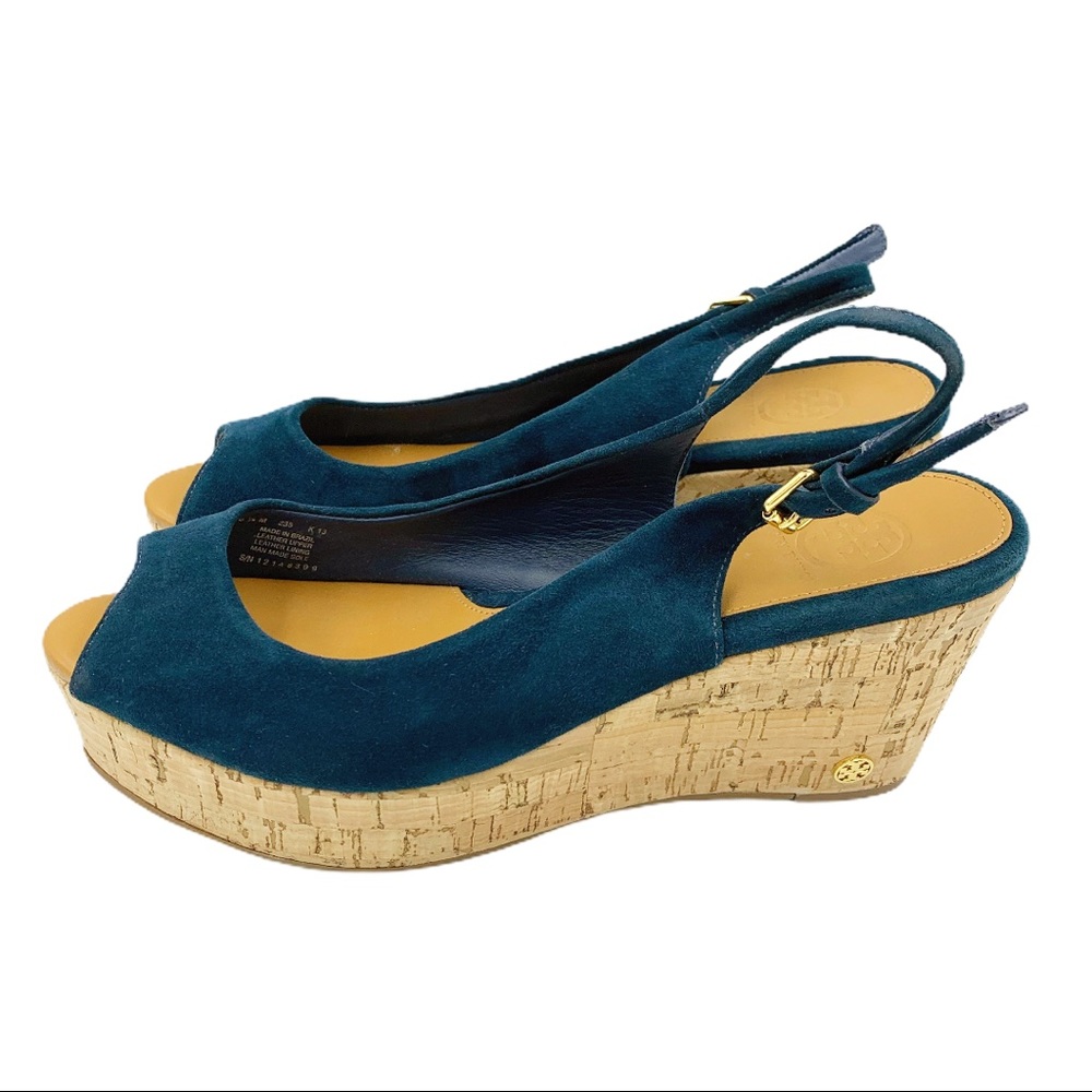Tory Burch Rosalind Suede Slingback Sandal 6 1/2‎